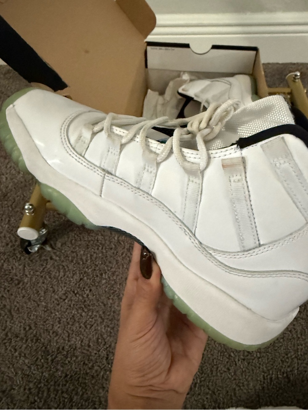Nike Air Jordan 11 Retro “Legend Blue” 2014 GS 4.5Y / Women’s 6 w/ Original Box - Picture 4 of 8